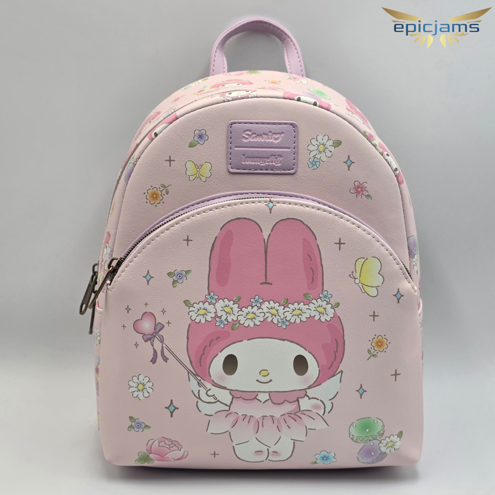 Loungefly My Melody Fairy Floral Mini Backpack New